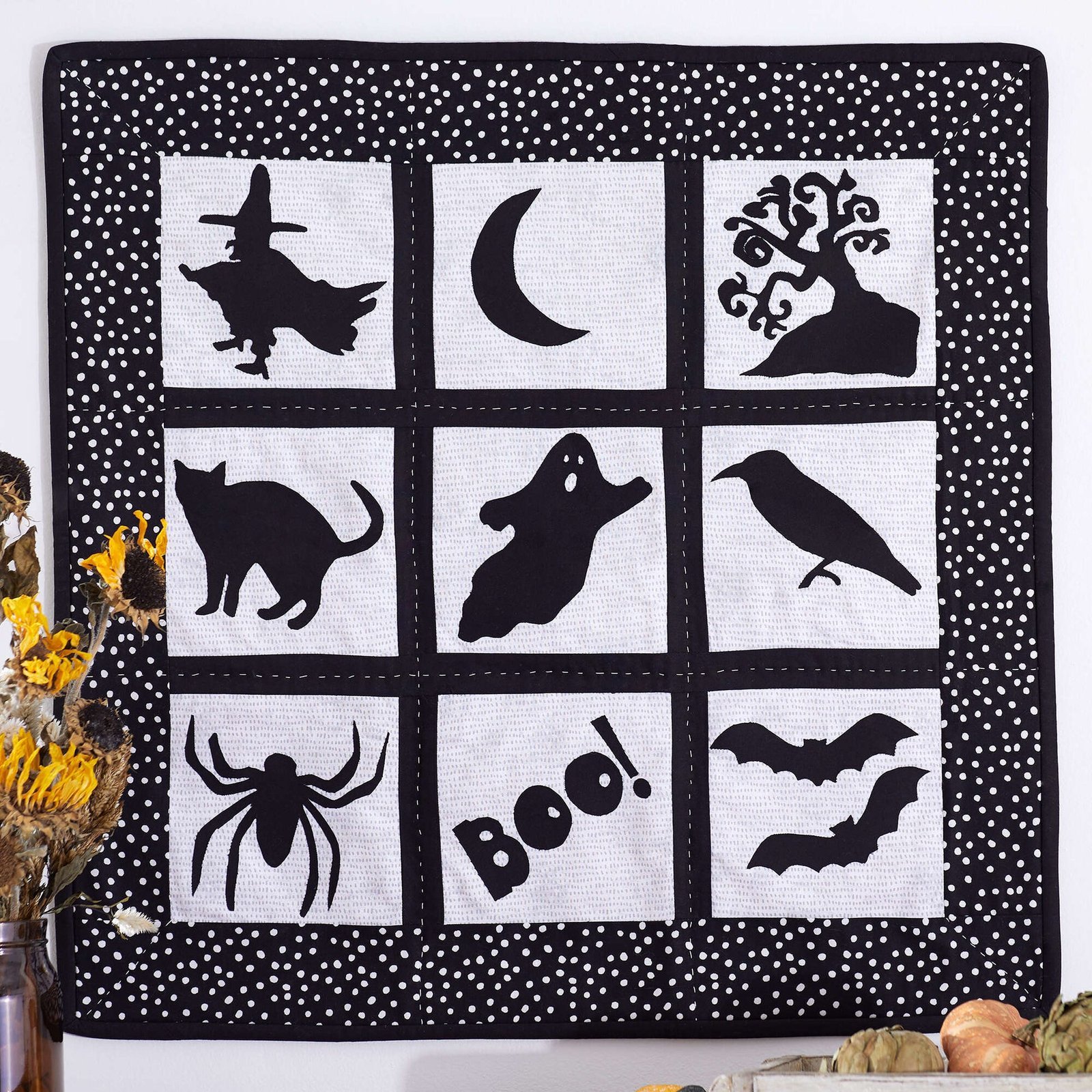 Creating the Perfect Halloween Silhouette Quilt